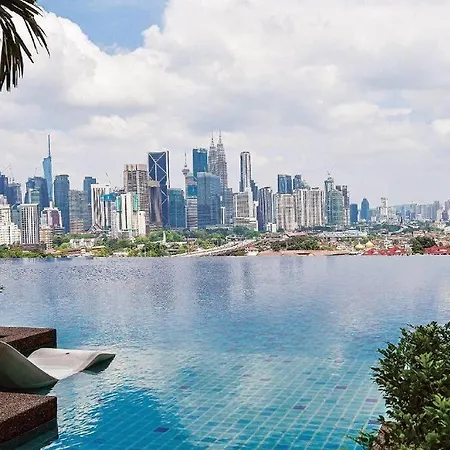 Studio Near Klcc And Lrt With Superb View Kuala Lumpur Exterior photo